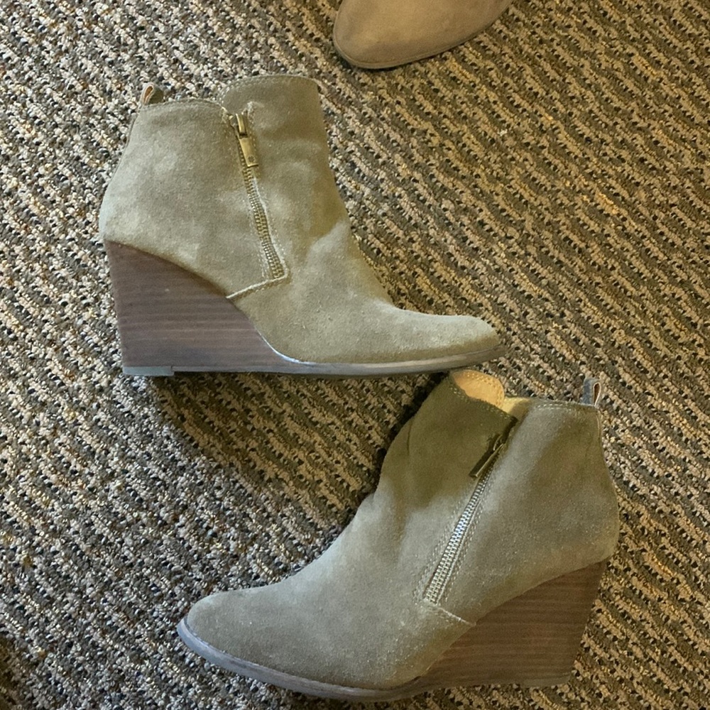 Lucky brand jeans ankle booties